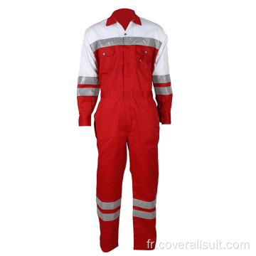 combinaison FRC de sécurité pour vêtements de travail uniformes